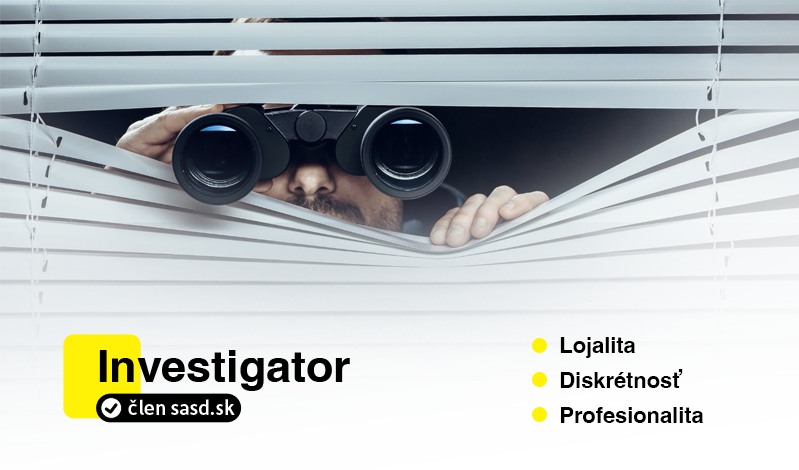 Súkromny detektív Bratislava - Detektívne služby - Lojalita - Diskrétnosť - Profesionalita